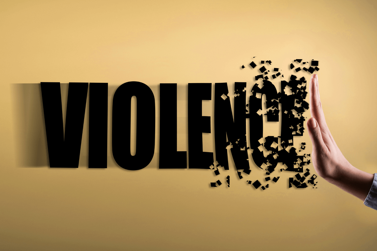enseignant face à la violence