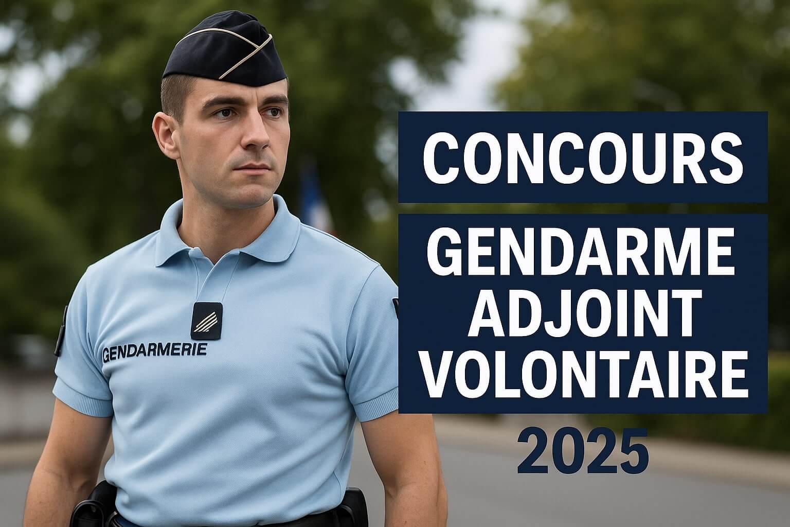 Concours Gendarme Adjoint Volontaire (GAV) 2025, toutes les informations !