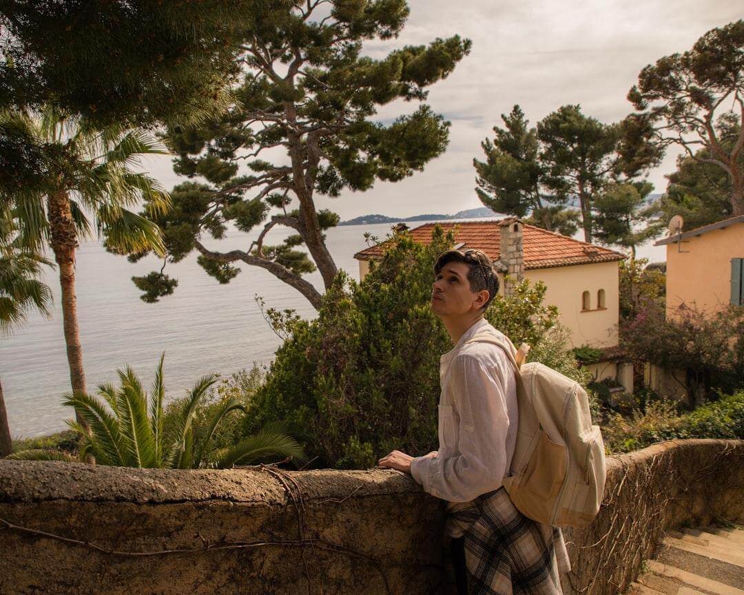Jeune étudiant en séjour international en France
