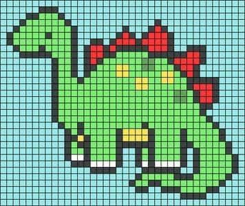 Coloriage Dinosaure gentil à imprimer et colorier