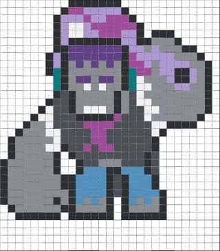 Coloriage Mortis Brawl Stars à imprimer et colorier