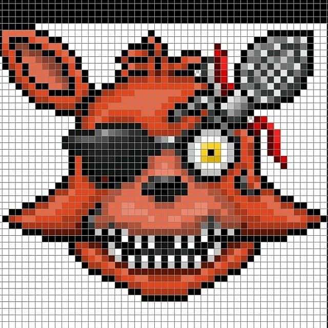 Coloriage Renard pirate animatronique à imprimer et colorier
