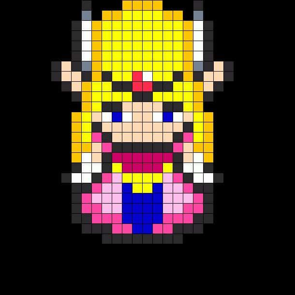 Coloriage Princesse Zelda à imprimer et colorier