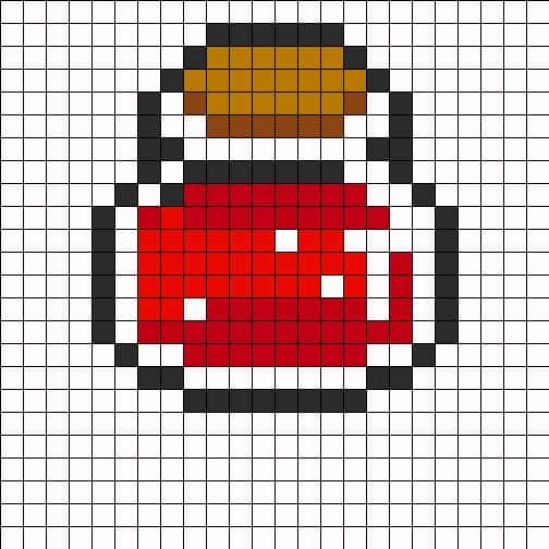 Coloriage Potion rouge Zelda à imprimer et colorier
