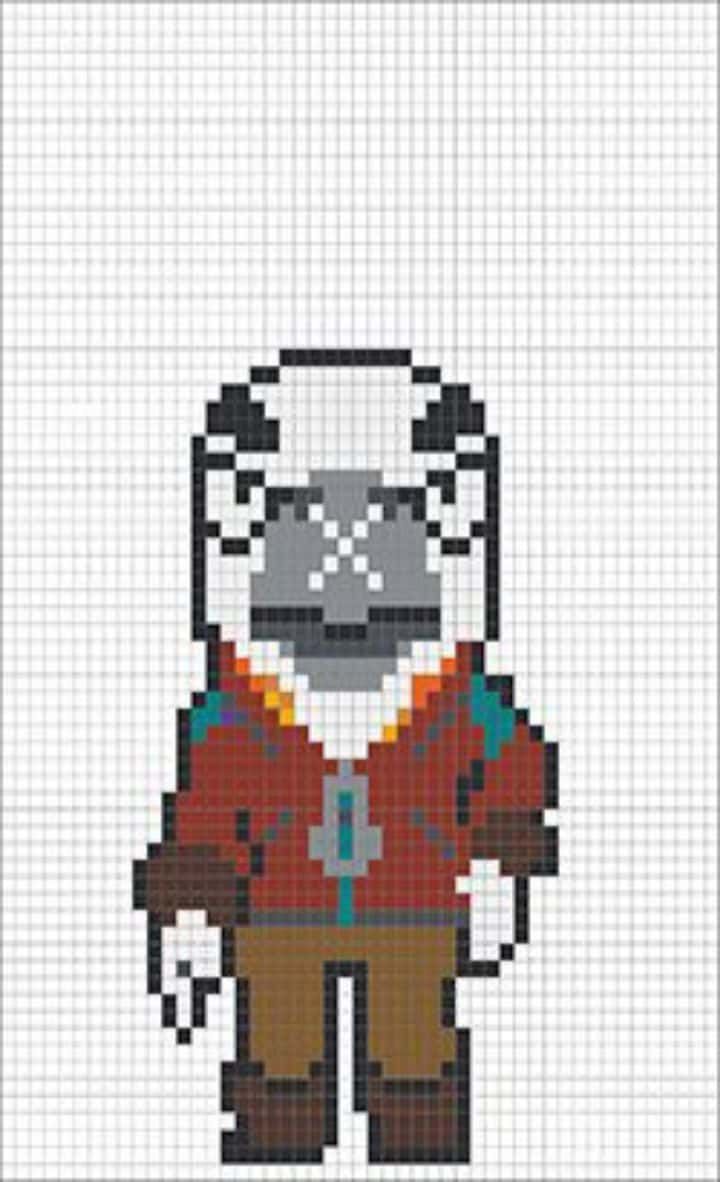Coloriage Guerrier tribal à imprimer et colorier
