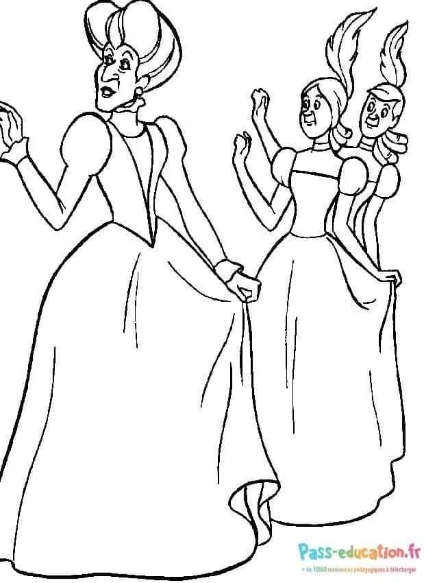 Coloriage Bal costumé à imprimer et colorier