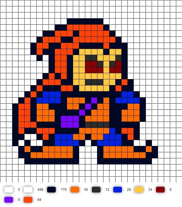 Coloriage Héros Costaud à imprimer et colorier