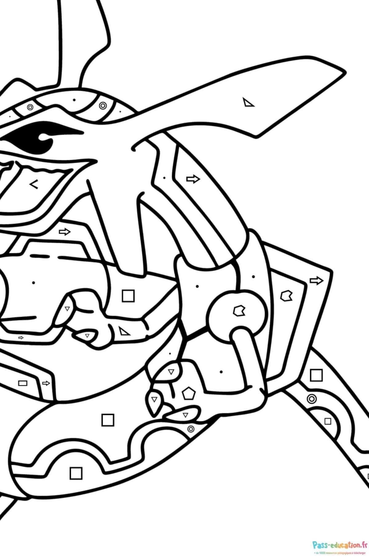 Coloriage Dessin Pokémon à imprimer et colorier