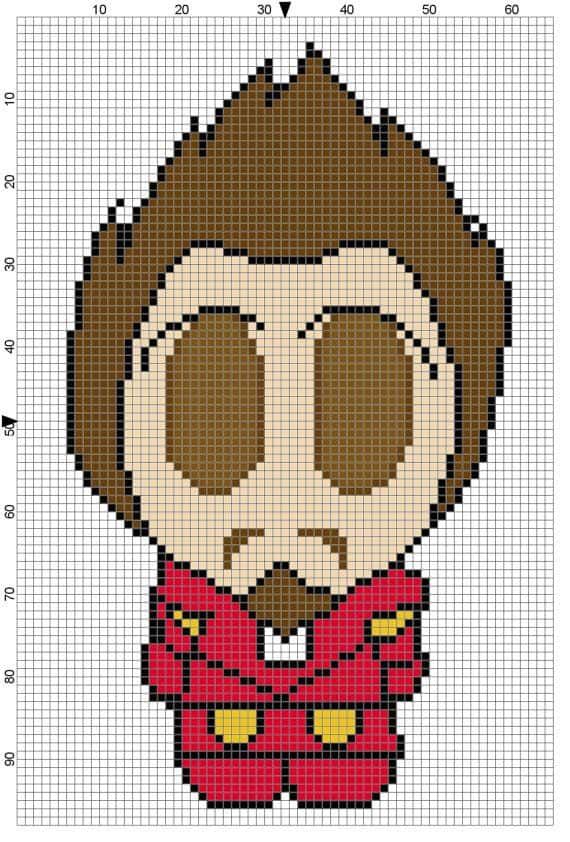 Coloriage Personnage Kawaii à imprimer et colorier