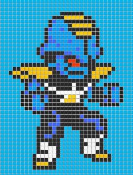 Coloriage Guerrier Saiyan à imprimer et colorier