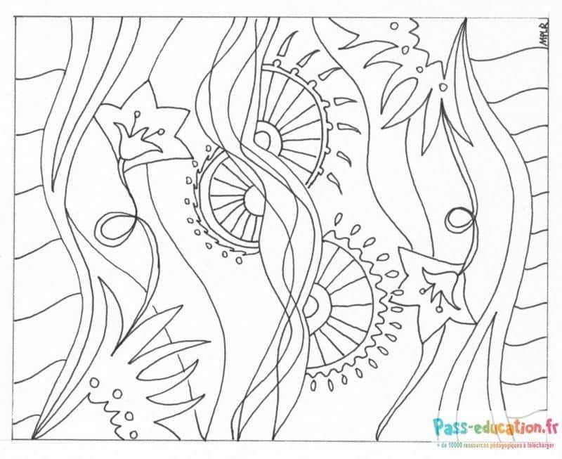 Coloriage Jeu d'océan à imprimer et colorier