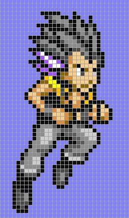 Coloriage Goku Super Saiyan à imprimer et colorier