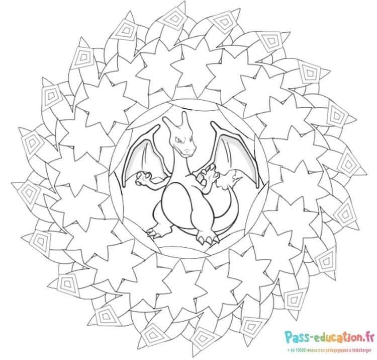 Coloriage Dragon de combat à imprimer et colorier