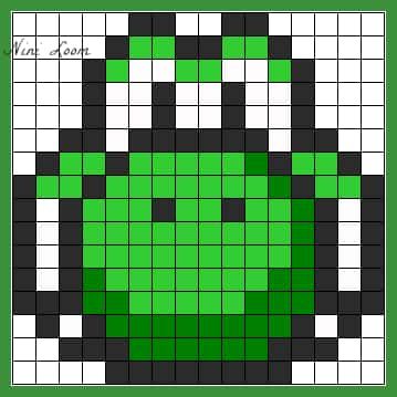 Coloriage Luigi Pixel Art à imprimer et colorier