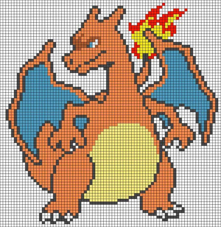 Coloriage Dragon Flamboyant à imprimer et colorier