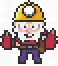 Coloriage Pompier Brawl Stars à imprimer et colorier