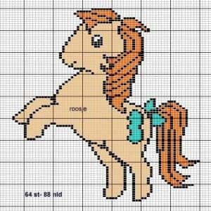 Coloriage Cheval cabré à imprimer et colorier