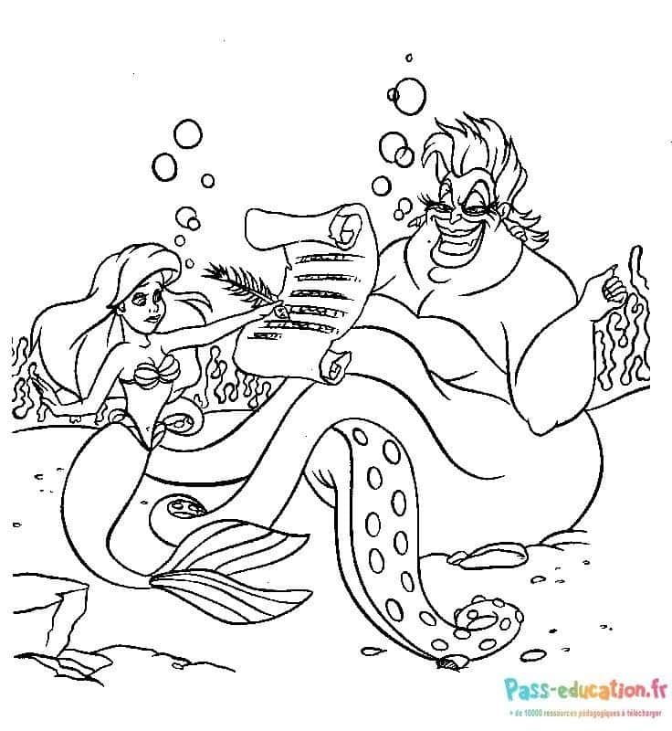 Coloriage Aventure sous-marine à imprimer et colorier