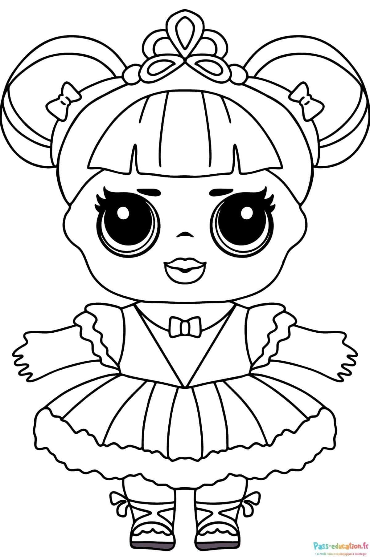 Coloriage Princesse à colorier à imprimer et colorier