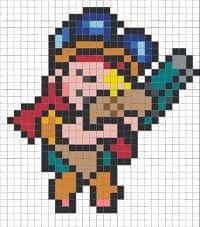 Coloriage Brawler aventurier à imprimer et colorier