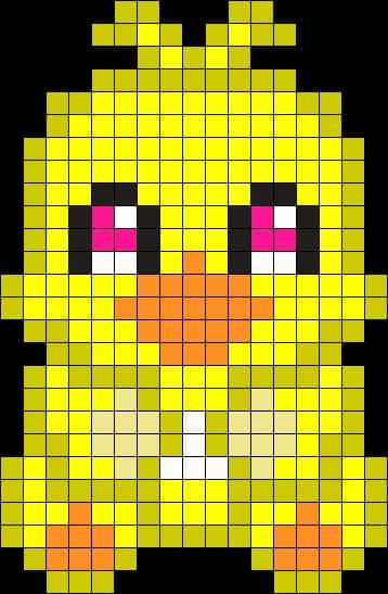 Coloriage Chick animé à imprimer et colorier