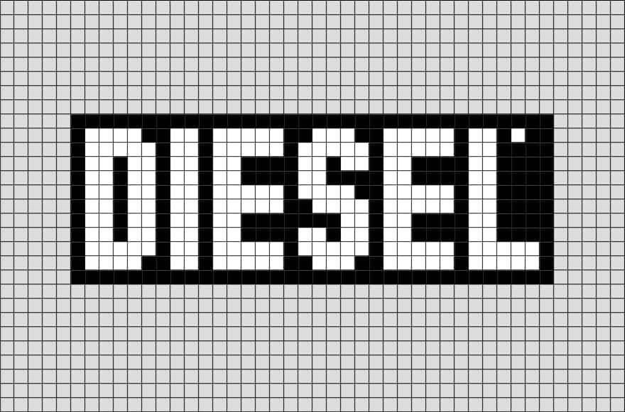 Coloriage Logo Diesel à imprimer et colorier