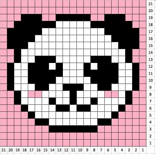 Coloriage Panda mignon à imprimer et colorier
