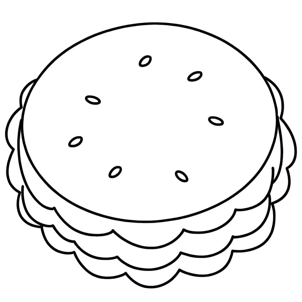 Coloriage Biscuit à colorier à imprimer et colorier