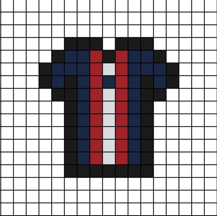 Coloriage Maillot de foot à imprimer et colorier