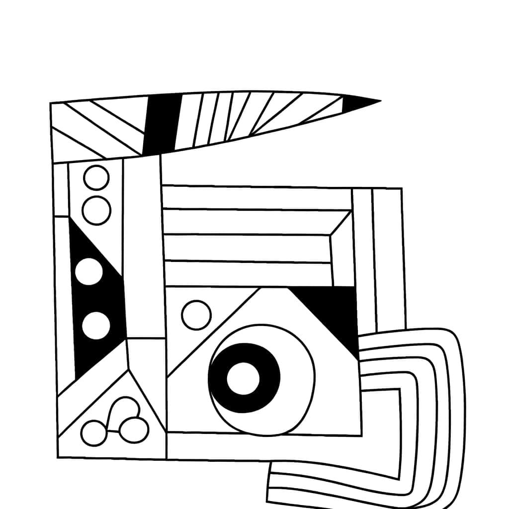 Coloriage Formes géométriques à imprimer et colorier