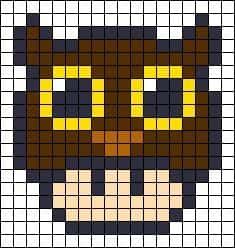 Coloriage Goomba de Mario à imprimer et colorier