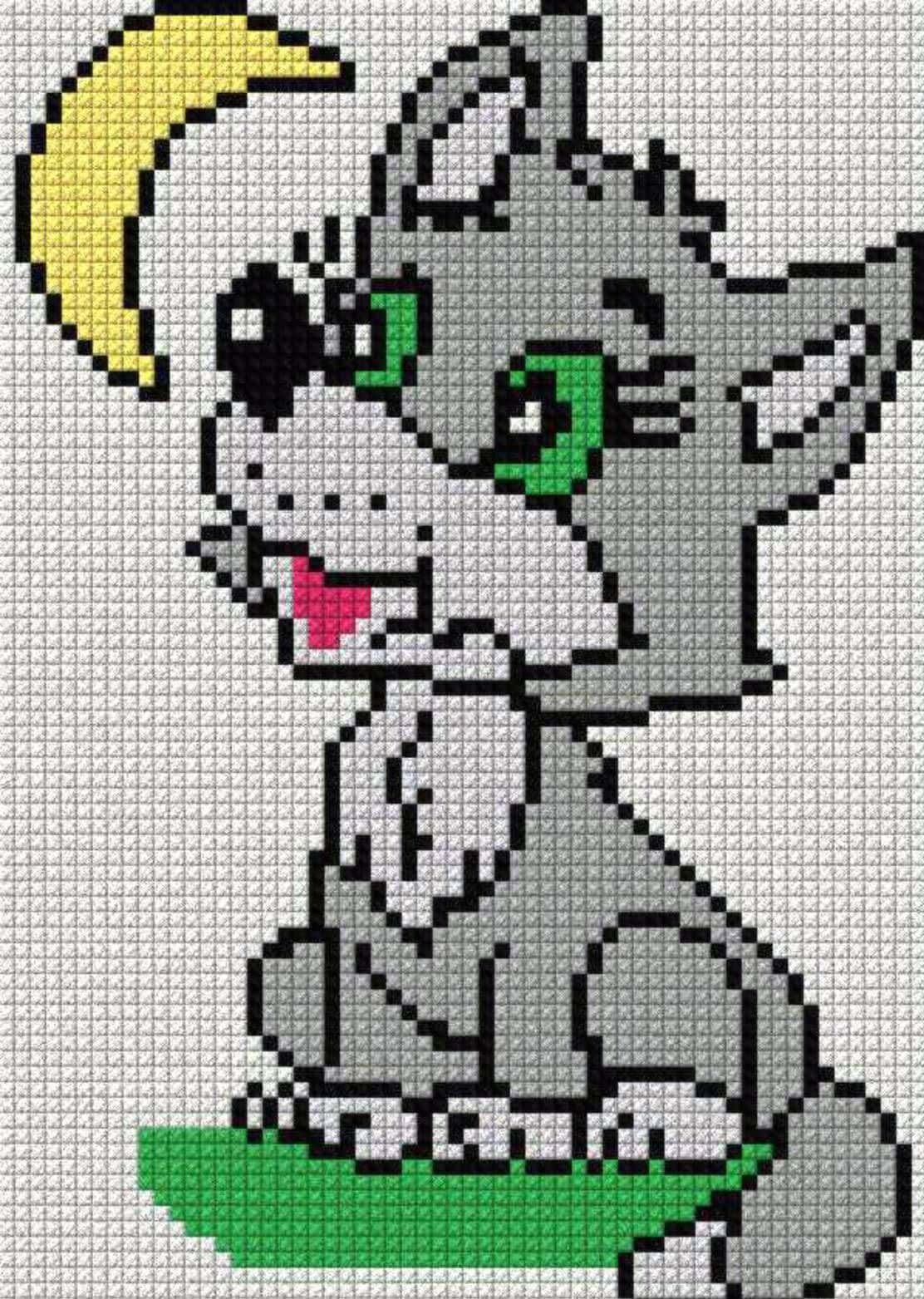 Coloriage Chiot lunatique à imprimer et colorier