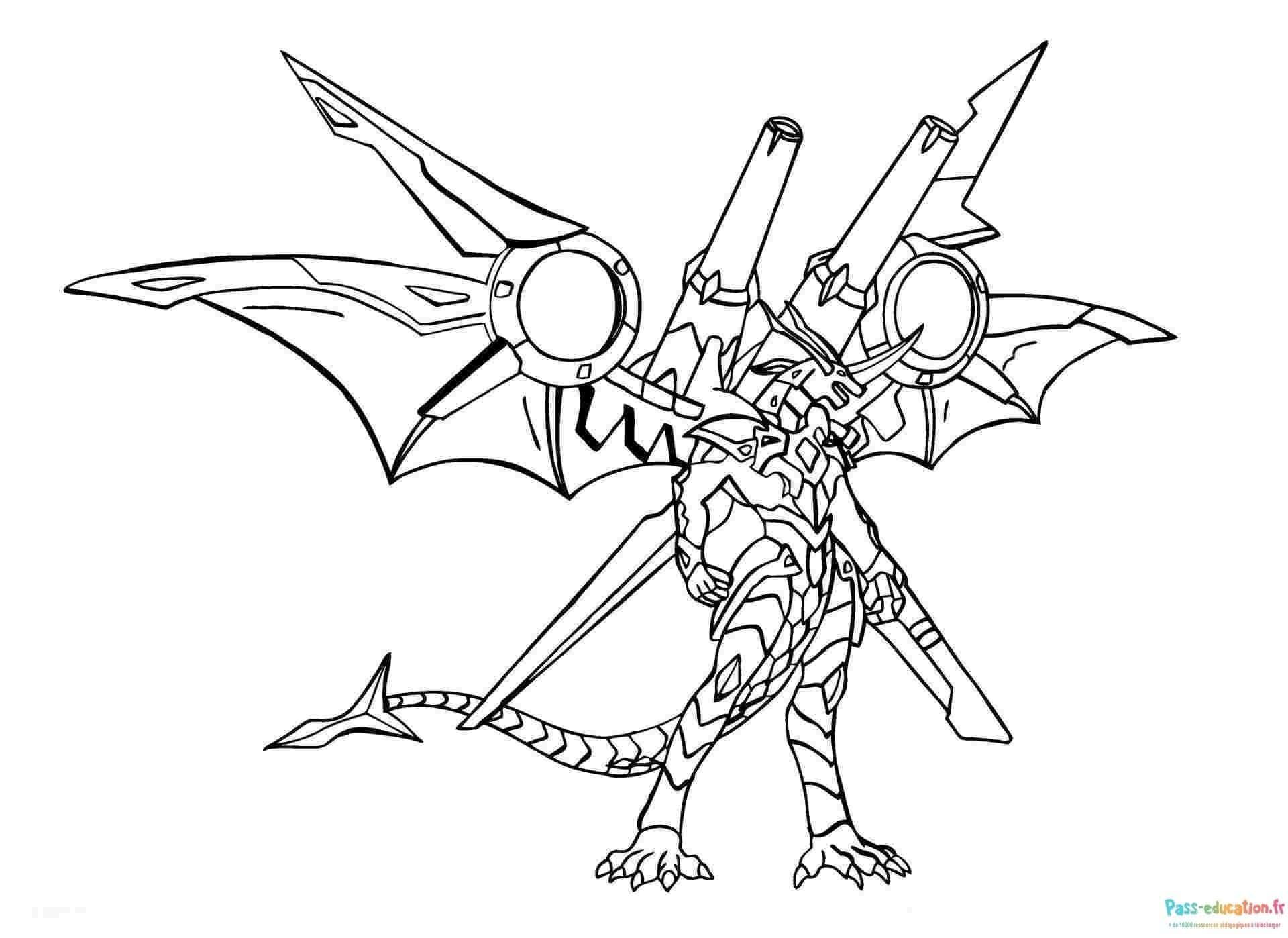 Coloriage Guerrier draconique à imprimer et colorier