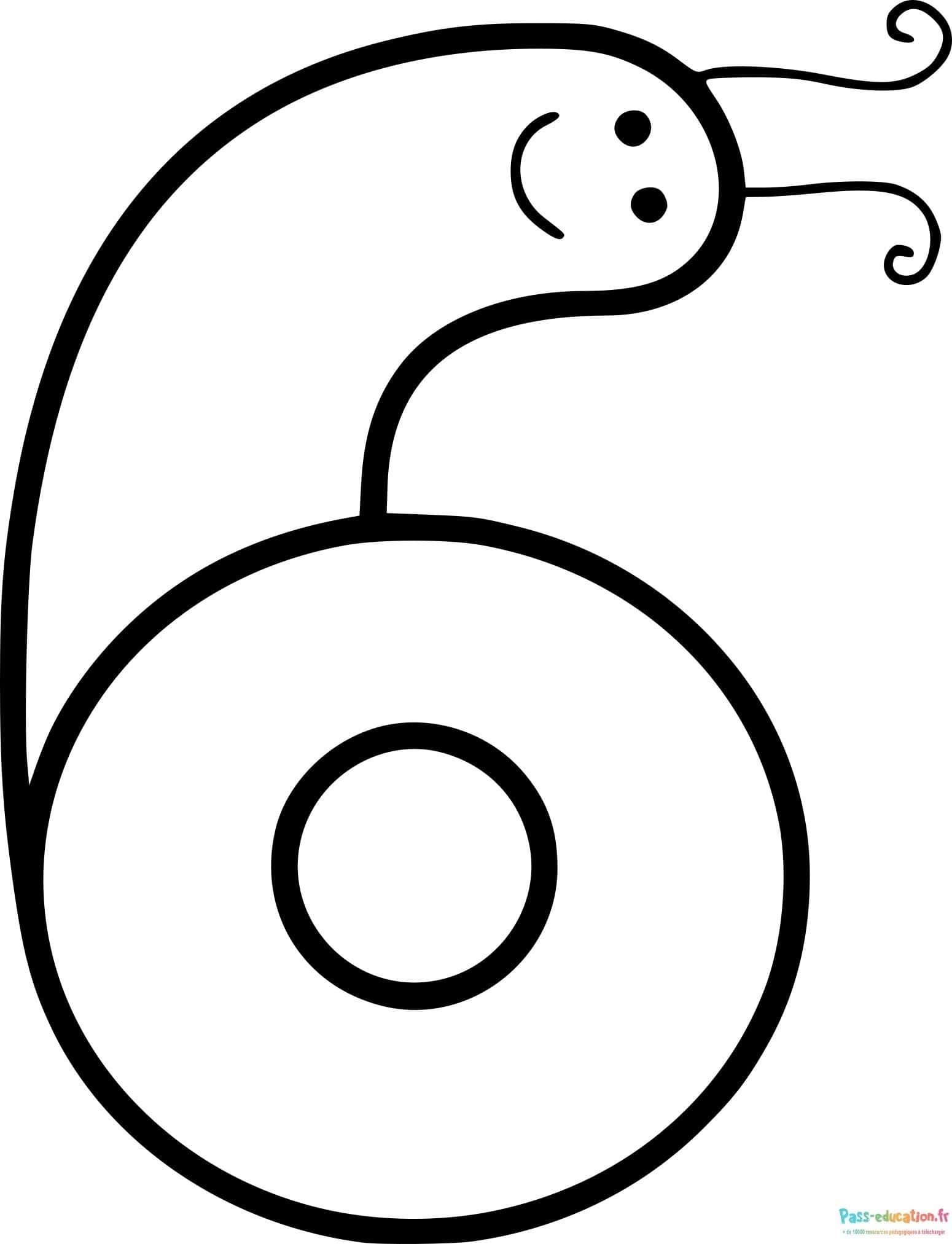 Coloriage Escargot joyeux à imprimer et colorier