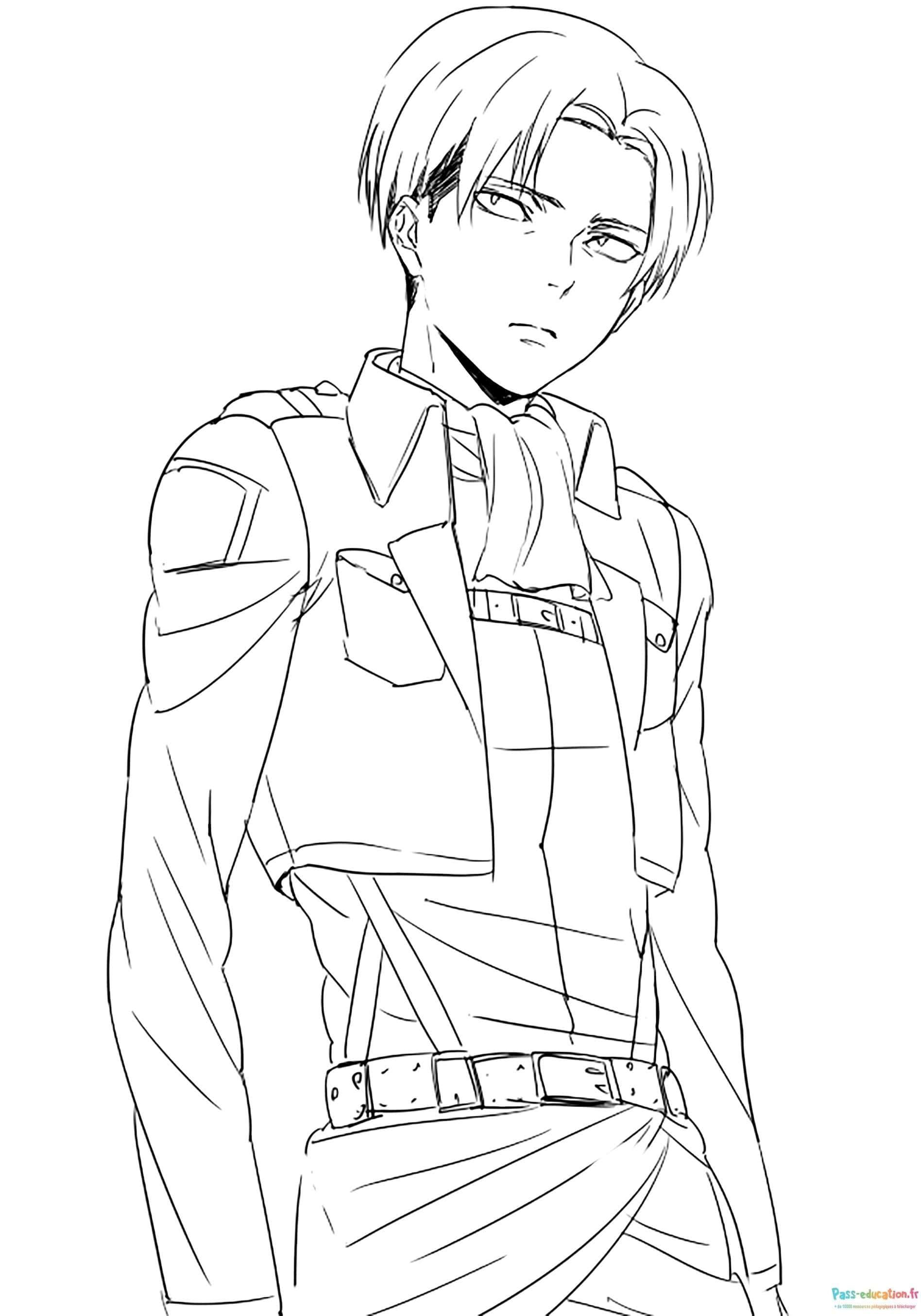 Coloriage Uniforme militaire à imprimer et colorier