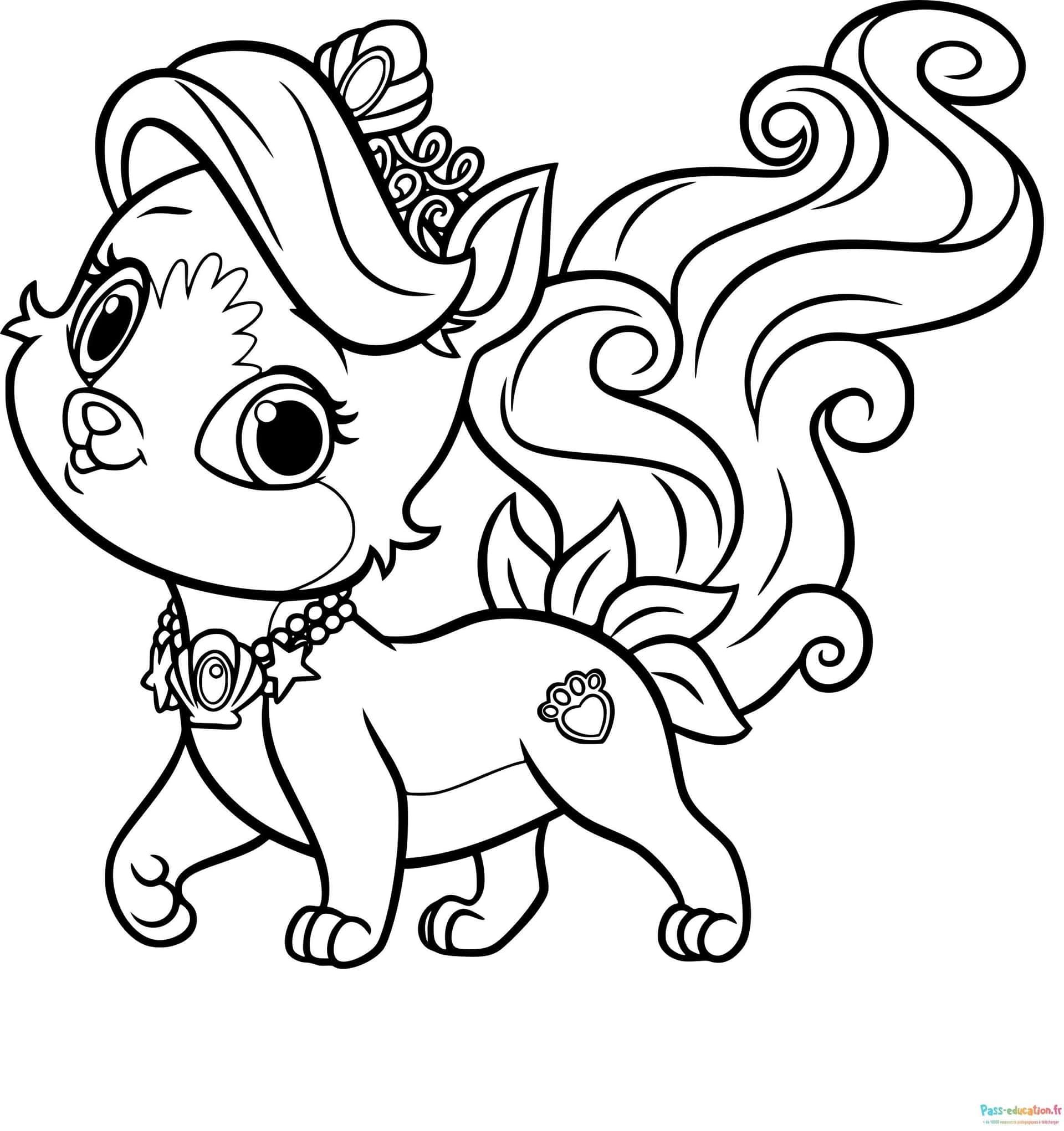 Coloriage Chat aristocrate à imprimer et colorier