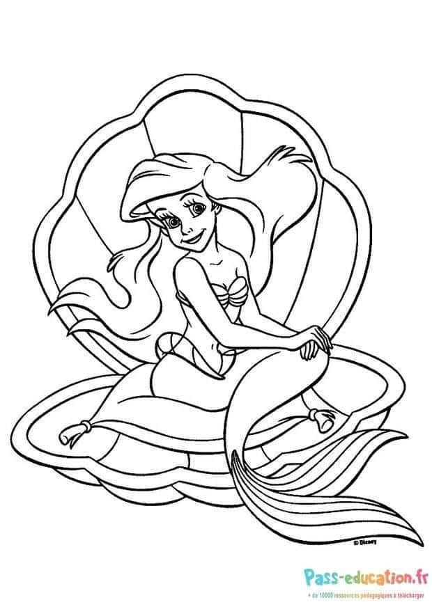 Coloriage Sous l'océan à imprimer et colorier