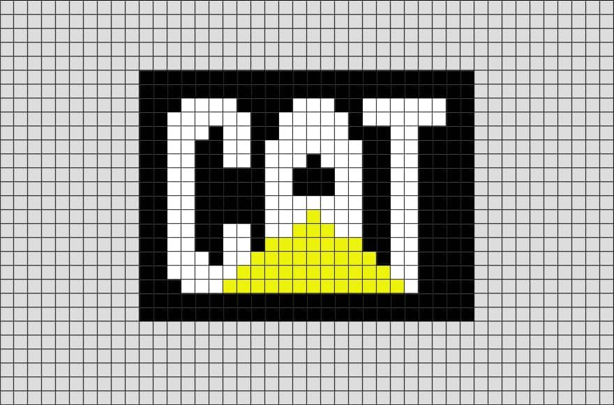 Coloriage Logo CAT à imprimer et colorier