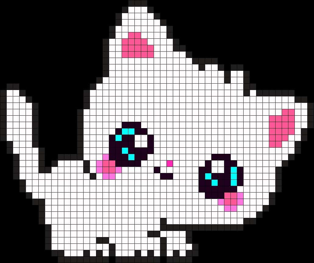 Coloriage Chat kawaii à imprimer et colorier