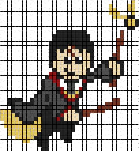 Coloriage Harry Potter à imprimer et colorier
