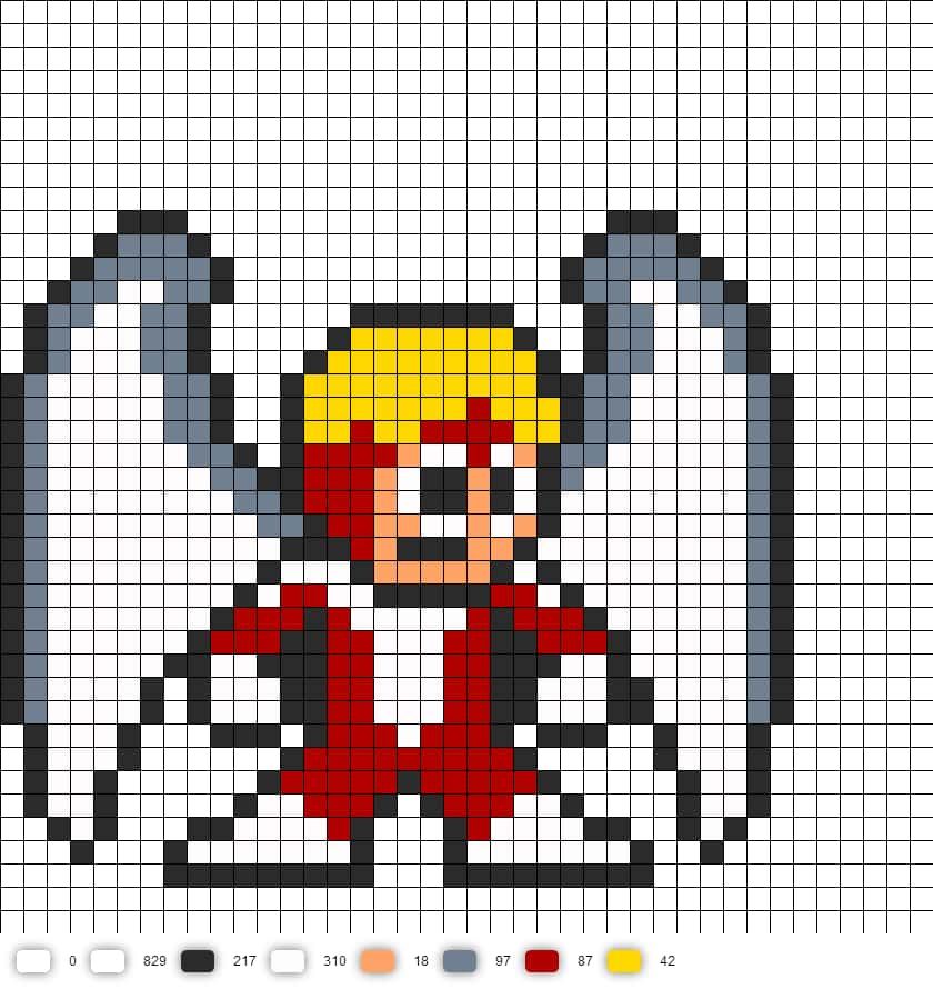 Coloriage Thor Marvel à imprimer et colorier