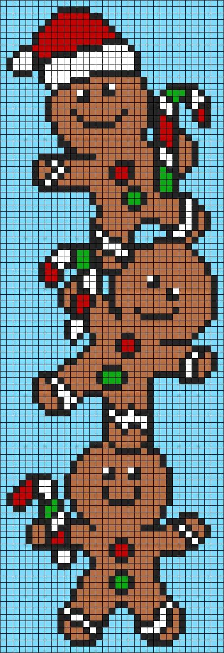 Coloriage Bonhomme pain d'épice à imprimer et colorier