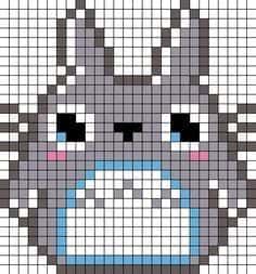 Coloriage Totoro kawaii à imprimer et colorier