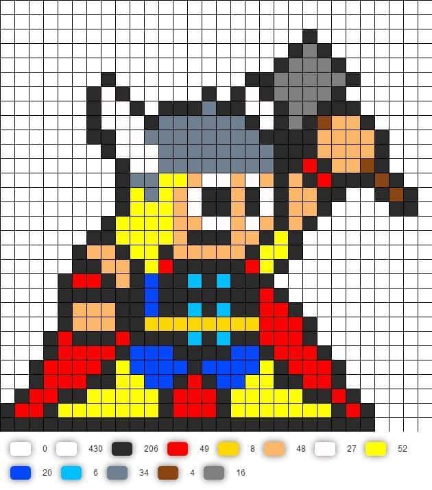 Coloriage Héros Marvel à imprimer et colorier