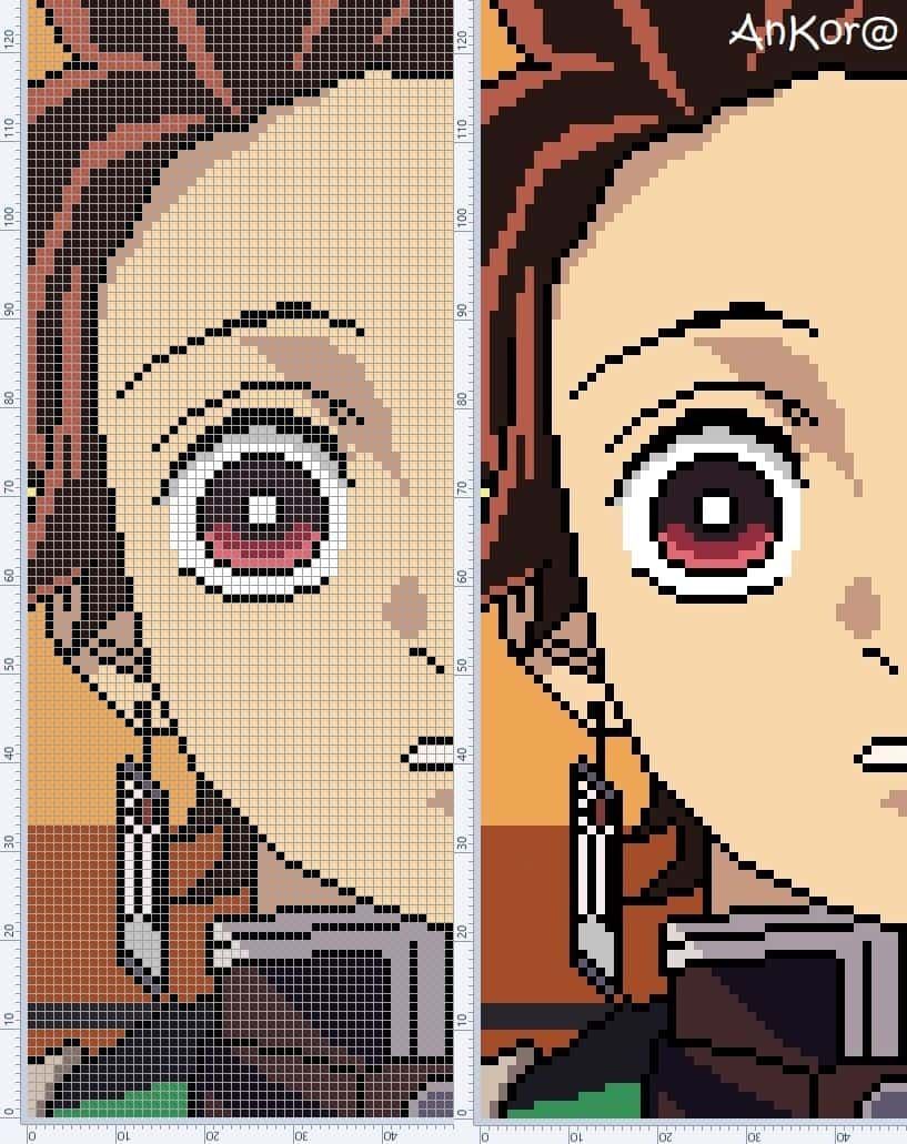 Coloriage Demon Slayer à imprimer et colorier