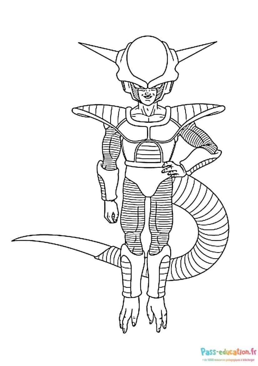 Coloriage Guerrier de l'espace à imprimer et colorier