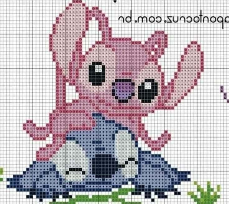 Coloriage Stitch mignon à imprimer et colorier