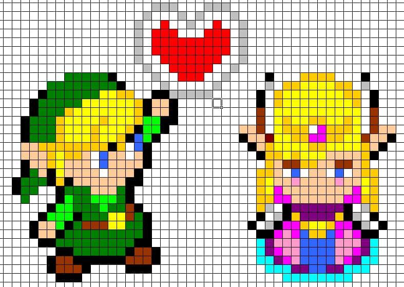 Coloriage Aventure Zelda à imprimer et colorier