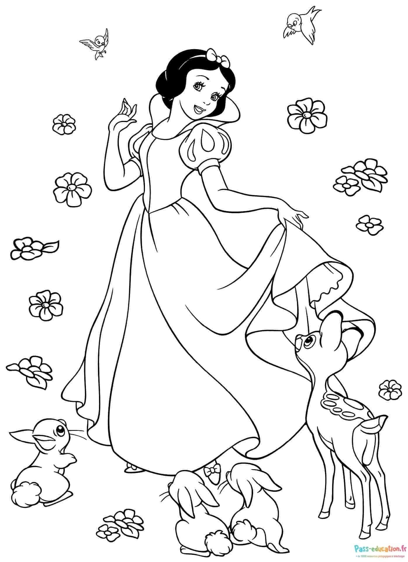 Coloriage Danse en forêt à imprimer et colorier