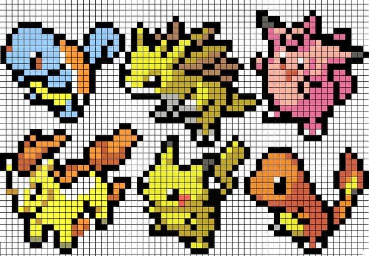Coloriage Pokémon variés à imprimer et colorier